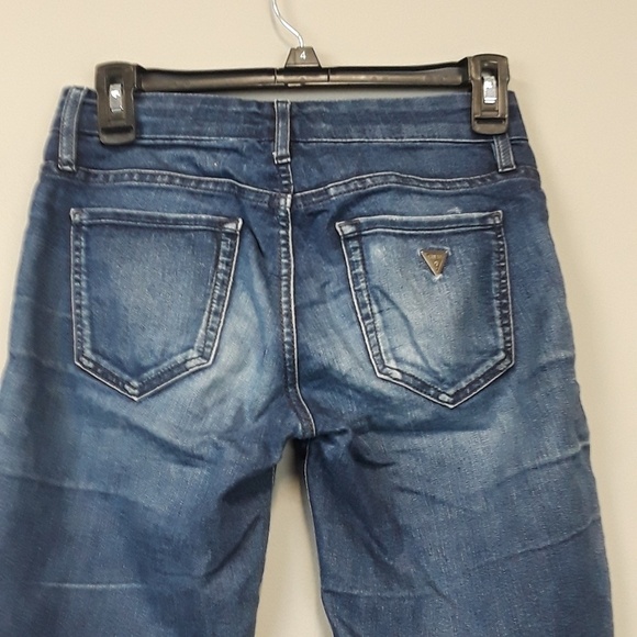 GUESS Curvy Sophia Skinny blue Jeans size 25 - Picture 7 of 8
